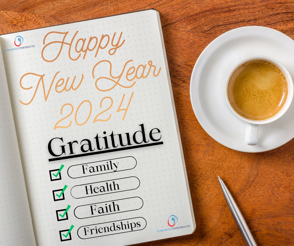 Happy New Year 2024: A Message of Gratitude and Wellness from Camarata Chiropractic