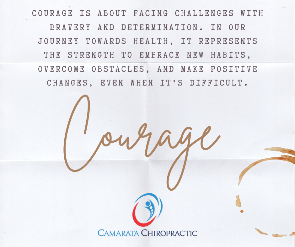 Discovering Courage: Your Word of the Week at Camarata Chiropractic